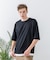 【汗染みの目立ちにくいTシャツ ZEROSTAIN】 切り替えデザインTシャツ 防汚 UVカット 綿タッチ・厚手