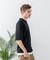 【汗染みの目立ちにくいTシャツ ZEROSTAIN】 切り替えデザインTシャツ 防汚 UVカット 綿タッチ・厚手
