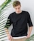 【汗染みの目立ちにくいTシャツ ZEROSTAIN】 切り替えデザインTシャツ 防汚 UVカット 綿タッチ・厚手