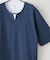 【汗染みの目立ちにくいTシャツ ZEROSTAIN】 切り替えデザインTシャツ 防汚 UVカット 綿タッチ・厚手