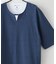 【汗染みの目立ちにくいTシャツ ZEROSTAIN】 切り替えデザインTシャツ 防汚 UVカット 綿タッチ・厚手