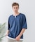 【汗染みの目立ちにくいTシャツ ZEROSTAIN】 切り替えデザインTシャツ 防汚 UVカット 綿タッチ・厚手