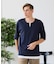 【汗染みの目立ちにくいTシャツ ZEROSTAIN】 切り替えデザインTシャツ 防汚 UVカット 綿タッチ・厚手