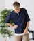 【汗染みの目立ちにくいTシャツ ZEROSTAIN】 切り替えデザインTシャツ 防汚 UVカット 綿タッチ・厚手