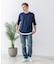 【汗染みの目立ちにくいTシャツ ZEROSTAIN】 切り替えデザインTシャツ 防汚 UVカット 綿タッチ・厚手