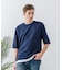 【汗染みの目立ちにくいTシャツ ZEROSTAIN】 切り替えデザインTシャツ 防汚 UVカット 綿タッチ・厚手