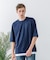 【汗染みの目立ちにくいTシャツ ZEROSTAIN】 切り替えデザインTシャツ 防汚 UVカット 綿タッチ・厚手