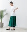 【汗染みの目立ちにくいTシャツ ZEROSTAIN】ロールカフサイドスリットTシャツ 撥水・UVカット機能付き レディース 快適Tシャツ