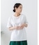 【汗染みの目立ちにくいTシャツ ZEROSTAIN】ロールカフサイドスリットTシャツ 撥水・UVカット機能付き レディース 快適Tシャツ