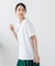 【汗染みの目立ちにくいTシャツ ZEROSTAIN】ロールカフサイドスリットTシャツ 撥水・UVカット機能付き レディース 快適Tシャツ