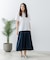 【汗染みの目立ちにくいTシャツ ZEROSTAIN】ロールカフサイドスリットTシャツ 撥水・UVカット機能付き レディース 快適Tシャツ