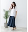 【汗染みの目立ちにくいTシャツ ZEROSTAIN】ロールカフサイドスリットTシャツ 撥水・UVカット機能付き レディース 快適Tシャツ