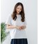 【汗染みの目立ちにくいTシャツ ZEROSTAIN】ロールカフサイドスリットTシャツ 撥水・UVカット機能付き レディース 快適Tシャツ