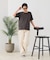 【汗染みの目立ちにくいTシャツ ZEROSTAIN】ロールカフサイドスリットTシャツ 撥水・UVカット機能付き レディース 快適Tシャツ