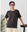 【汗染みの目立ちにくいTシャツ ZEROSTAIN】ロールカフサイドスリットTシャツ 撥水・UVカット機能付き レディース 快適Tシャツ