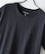 【汗染みの目立ちにくいTシャツ ZEROSTAIN】ロールカフサイドスリットTシャツ 撥水・UVカット機能付き レディース 快適Tシャツ