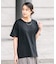 【汗染みの目立ちにくいTシャツ ZEROSTAIN】ロールカフサイドスリットTシャツ 撥水・UVカット機能付き レディース 快適Tシャツ