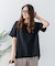 【汗染みの目立ちにくいTシャツ ZEROSTAIN】ロールカフサイドスリットTシャツ 撥水・UVカット機能付き レディース 快適Tシャツ
