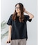 【汗染みの目立ちにくいTシャツ ZEROSTAIN】ロールカフサイドスリットTシャツ 撥水・UVカット機能付き レディース 快適Tシャツ