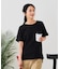 【汗染みの目立ちにくいTシャツ ZEROSTAIN】ロールカフサイドスリットTシャツ 撥水・UVカット機能付き レディース 快適Tシャツ