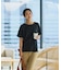 【汗染みの目立ちにくいTシャツ ZEROSTAIN】ロールカフサイドスリットTシャツ 撥水・UVカット機能付き レディース 快適Tシャツ