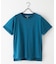 【汗染みの目立ちにくいTシャツ ZEROSTAIN】ロールカフサイドスリットTシャツ 撥水・UVカット機能付き レディース 快適Tシャツ