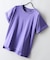 【汗染みの目立ちにくいTシャツ ZEROSTAIN】ロールカフサイドスリットTシャツ 撥水・UVカット機能付き レディース 快適Tシャツ