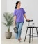 【汗染みの目立ちにくいTシャツ ZEROSTAIN】ロールカフサイドスリットTシャツ 撥水・UVカット機能付き レディース 快適Tシャツ