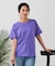 【汗染みの目立ちにくいTシャツ ZEROSTAIN】ロールカフサイドスリットTシャツ 撥水・UVカット機能付き レディース 快適Tシャツ