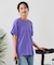 【汗染みの目立ちにくいTシャツ ZEROSTAIN】ロールカフサイドスリットTシャツ 撥水・UVカット機能付き レディース 快適Tシャツ