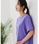 【汗染みの目立ちにくいTシャツ ZEROSTAIN】ロールカフサイドスリットTシャツ 撥水・UVカット機能付き レディース 快適Tシャツ