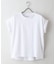【汗染みの目立ちにくいTシャツ ZEROSTAIN】ロールカフラウンドヘムTシャツ レディース 汗染み防止 撥水加工 多機能