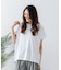 【汗染みの目立ちにくいTシャツ ZEROSTAIN】ロールカフラウンドヘムTシャツ レディース 汗染み防止 撥水加工 多機能