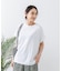 【汗染みの目立ちにくいTシャツ ZEROSTAIN】ロールカフラウンドヘムTシャツ レディース 汗染み防止 撥水加工 多機能