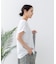 【汗染みの目立ちにくいTシャツ ZEROSTAIN】ロールカフラウンドヘムTシャツ レディース 汗染み防止 撥水加工 多機能
