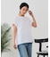 【汗染みの目立ちにくいTシャツ ZEROSTAIN】ロールカフラウンドヘムTシャツ レディース 汗染み防止 撥水加工 多機能