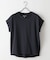 【汗染みの目立ちにくいTシャツ ZEROSTAIN】ロールカフラウンドヘムTシャツ レディース 汗染み防止 撥水加工 多機能