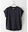 【汗染みの目立ちにくいTシャツ ZEROSTAIN】ロールカフラウンドヘムTシャツ レディース 汗染み防止 撥水加工 多機能