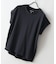 【汗染みの目立ちにくいTシャツ ZEROSTAIN】ロールカフラウンドヘムTシャツ レディース 汗染み防止 撥水加工 多機能