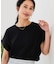 【汗染みの目立ちにくいTシャツ ZEROSTAIN】ロールカフラウンドヘムTシャツ レディース 汗染み防止 撥水加工 多機能