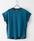 【汗染みの目立ちにくいTシャツ ZEROSTAIN】ロールカフラウンドヘムTシャツ レディース 汗染み防止 撥水加工 多機能