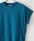 【汗染みの目立ちにくいTシャツ ZEROSTAIN】ロールカフラウンドヘムTシャツ レディース 汗染み防止 撥水加工 多機能