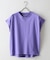 【汗染みの目立ちにくいTシャツ ZEROSTAIN】ロールカフラウンドヘムTシャツ レディース 汗染み防止 撥水加工 多機能