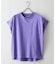 【汗染みの目立ちにくいTシャツ ZEROSTAIN】ロールカフラウンドヘムTシャツ レディース 汗染み防止 撥水加工 多機能