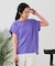 【汗染みの目立ちにくいTシャツ ZEROSTAIN】ロールカフラウンドヘムTシャツ レディース 汗染み防止 撥水加工 多機能