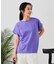 【汗染みの目立ちにくいTシャツ ZEROSTAIN】ロールカフラウンドヘムTシャツ レディース 汗染み防止 撥水加工 多機能