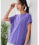 【汗染みの目立ちにくいTシャツ ZEROSTAIN】ロールカフラウンドヘムTシャツ レディース 汗染み防止 撥水加工 多機能