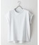 【汗染みの目立ちにくいTシャツ ZEROSTAIN】ロールカフラウンドヘムTシャツ レディース 汗染み防止 撥水加工 多機能
