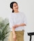 【汗染みの目立ちにくいTシャツ ZEROSTAIN】バルーン袖Tシャツ 撥水・防汚加工 バルーンスリーブ 脇汗対策 大人カジュアル