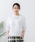【汗染みの目立ちにくいTシャツ ZEROSTAIN】バルーン袖Tシャツ 撥水・防汚加工 バルーンスリーブ 脇汗対策 大人カジュアル